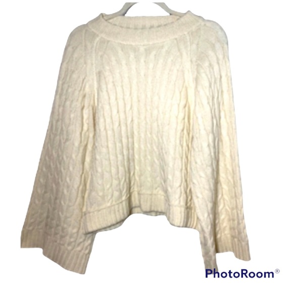 FAVLUX Sweaters - Favlux Fashion Size Small Creamy White Cable Knit Sweater